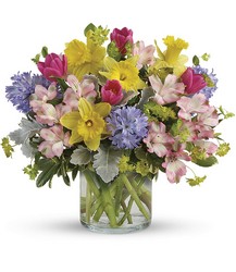 Springtime's Here Bouquet from McIntire Florist in Fulton, Missouri